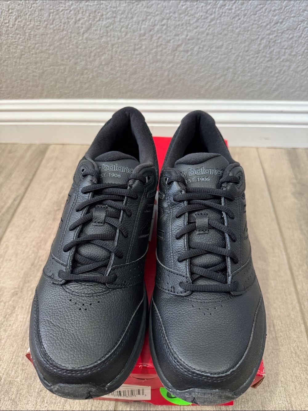 New Balance women’s Black Athletic Lace-Up Sneakers. New in box .